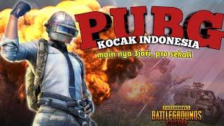 MAIN NYA TIGA JARI PRO SEKALI  PUBG kocak indonesia