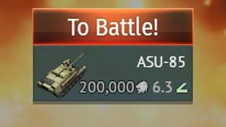 My first time ASU-85