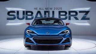 Finally The All New 2025 Subaru BRZ Redesign Officially Revealed  Now Sharper Smoother Faster
