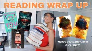 EVERY BOOK I READ IN JUNE ️ monthly reading wrap up new fave authors romance fantasy & more