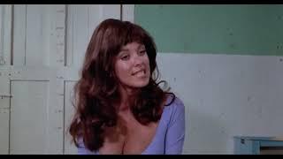 Phyllis Davis gets arrested in a skimpy blue dress—“Sweet Sugar” 1972 720p