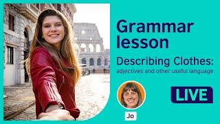 Grammar lesson Adjectives