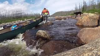 Dragging my canoe 150km up a remote northern river