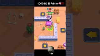 1000 IQ El Primo ‼️ #brawlstars #brawlstarsshorts