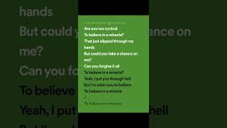 Calvin Harris Ellie Goulding - Miracle lyrics spotify version