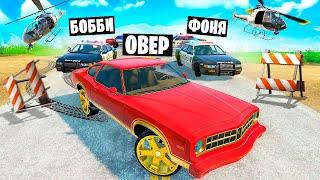 СМЕРТЕЛЬНЫЕ КОШКИ МЫШКИ ПОЛИЦЕЙСКАЯ ПОГОНЯ ЗА ПРЕСТУПНИКОМ В BeamNG.drive