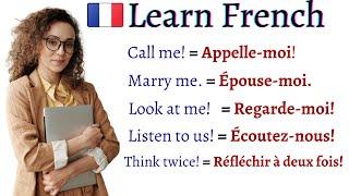 COMMON FRENCH Sentences Phrases Words and Pronunciation  EVERY LEARNER MUST KNOW  Learn French