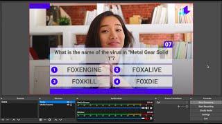 Live Trivia Game in OBS  LiveReacting Plugin