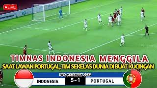 CR7 DIBIKIN HUJAN AIR MATA- Indonesia vs Portugal  Timnas Menang Tak Tersangka