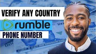 How To Verify Any Country Rumble Phone Number  How to verify rumble account with mobile number