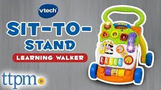 Sit-to-Stand Learning Walker REVIEW & Instructions  VTech Toys & Games