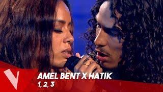 Amel Bent x Hatik – 1 2 3  Lives  The Voice Belgique Saison 9