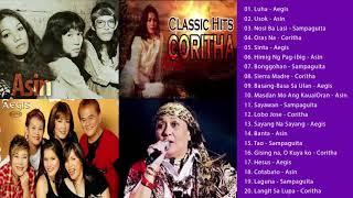 Best Of Asin Aegis Sampaguita Coritha  Best OPM TagaLOG Love Songs of All time Vol.6