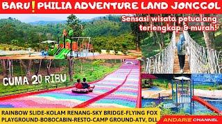 WISATA MURAH‼️ Review Terkini Philia Adventure Land Jonggol Bogor Tiket 20 Ribu Gratis Renang dll