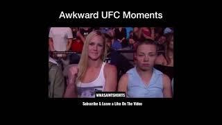 Awkward UFC Moments  #UFC #MMA