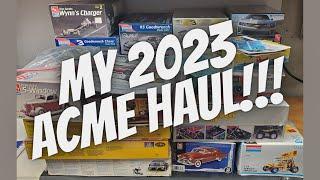 Heres my model haul from the 2023 ACME Southern Nationals Model Show