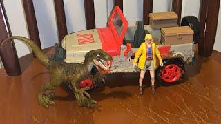 Jurassic Park Dr. Ellie Sattler Risky Rescue pack review