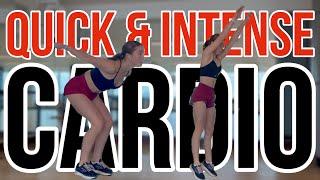 INTENSE 5 MINUTE CARDIO WORKOUT  feel good fast