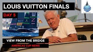 Day 5 - Louis Vuitton Cup Finals - View From The Bridge - Americas Cup - 1-10-24