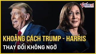 Bà Kamala Harris ngược dòng bắt kịp ông Trump trong cuộc đua vào nhà Trắng  Báo VietNamNet