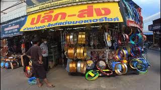 Poonsup Market  Bike Modified Parts Center  Pathum Thani Thailand MAY 2022