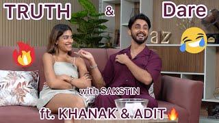 Truth Or Dare with SAKSTIN ft KHANAK AND @AditMinocha - Splitsvilla X5 ​⁠@justinDcruz8