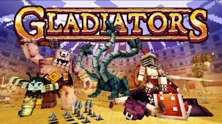 Epic Gladiator battles in Minecraft  Minecraft Marketplace Gameplay Video