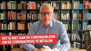 Peter Mertens “Het is niet aan de coronahelden om de coronacrisis te betalen” 1 mei 2020