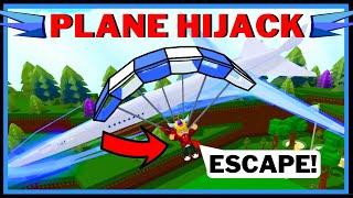 SUPERSONIC HIJACK PARACHUTE ESCAPE In Build A Boat For Treasure ROBLOX