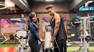 Gymming with Nandsskin workout vlog