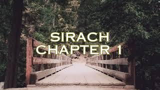 Sirach chapter 1