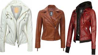 Trending winter leather jacket designs 2024leather jacket collection 2024