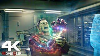Hulk Snaps His Fingers Scene In Hindi - Avengers Endgame Movie Clip 4K HD