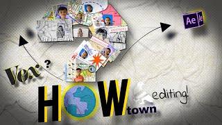 How To Edit Like @Howtown ?Editing Breakdown of@Howtown Using After Effects