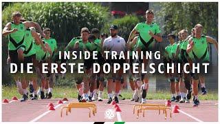 Die erste DOPPELSCHICHT im Trainingslager  Inside Training in Saalfelden