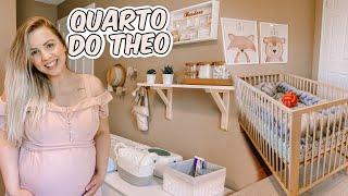 O quarto do Theodore Tour pelo quarto do NOSSO BEBÊ  Djenny Kock