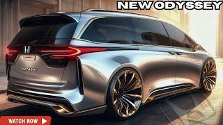 2025 Honda Odyssey Redesign Official Reveal - FIRST LOOK