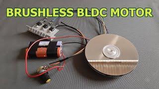 How to Run HDD Motor  DIY Brushless Motor Driver 5V - 9V