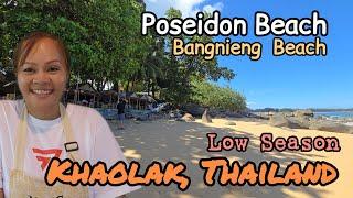 Update Poseidon Beach & Bangnieng Beach Sunset at La Flora Resort Khaolak Thailand.