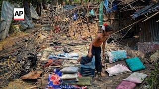 Thousands left homeless by Cyclone Mocha
