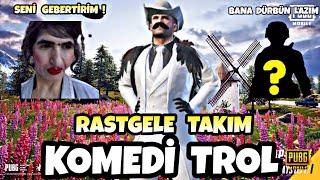 RASTGELE TAKIM - KOMEDİ TROL - PUBG MOBİLE KOMİK MONTAJ 