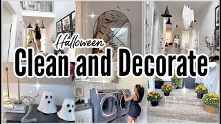 *NEW* CLEAN & DECORATE WITH ME  HALLOWEEN 2024  SUNDAY RESET ROUTINE