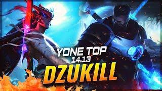 Dzukill - Yone vs Shen TOP Patch 14.13 - Yone Gameplay