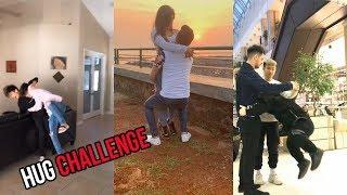 Tiktok hug challenge TikTok Compilation  Funny Challenges 2018