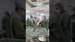 LIFE SAVING surgery  EMERGENCY Stab Injury treatment by Operation