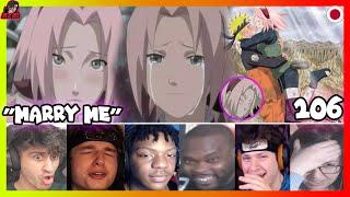 Sakura Confesses Love for Naruto? Naruto Shippuden Episode 106 REACTION MASHUP