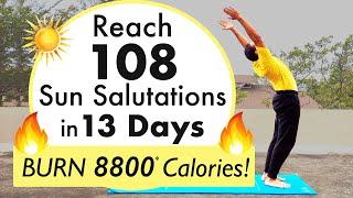 108 Surya Namaskars Challenge  Sun Salutations  Mayur Karthik