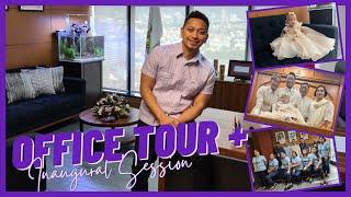 OFFICE TOUR + INAUGURAL SESSION by JHONG HILARIO