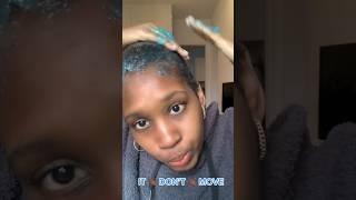 MY HAIR IT DON’T MOVE  GORILLA GLUE GIRL ECO GEL- TIFFANI D #shorts