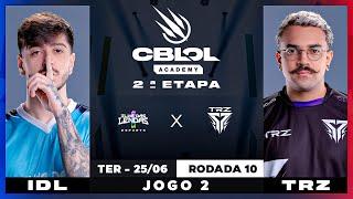 LIVE COMPLETA CBLOL ACADEMY - IDL x TRZ  KBM x FLA